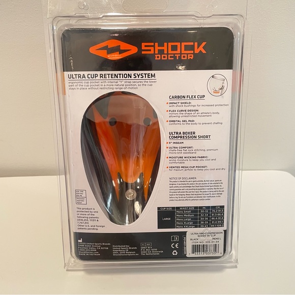 NWT Shock Doctor Core BioFlex CUP ONLY Sport Protection Jock Sports New - Picture 2 of 6